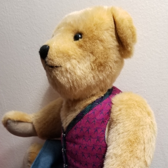 American girl large 16" Teddy Bear 1994 - Picture 2 of 8